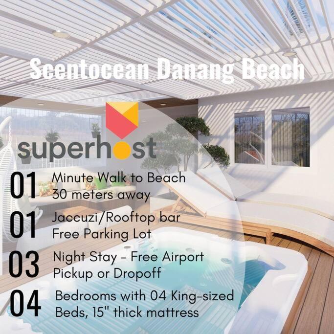 Biệt thự Brandnew Jacuzzi, Chill Rooftop, Ocean View Đà Nẵng